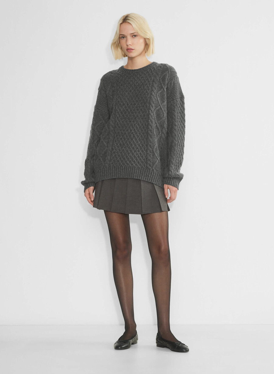 pulover peggy heather charcoal