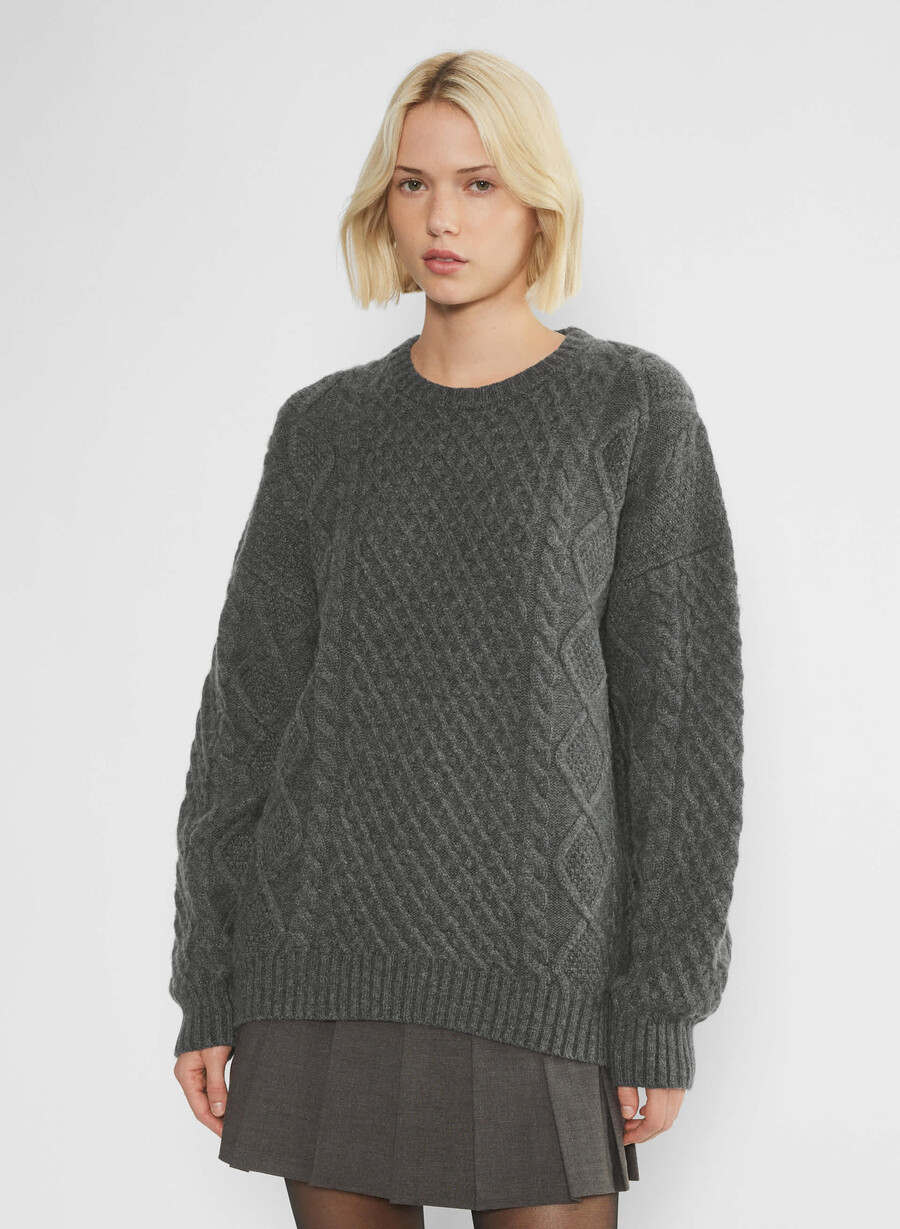 pulover peggy heather charcoal