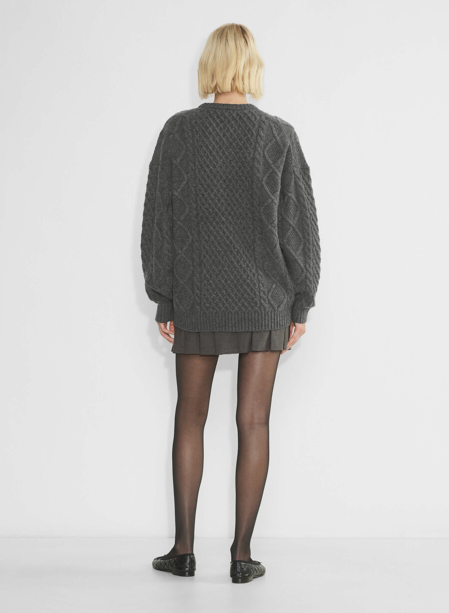 pulover peggy heather charcoal