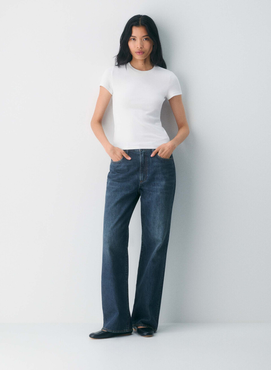 tricou homestretch rib tune alb
