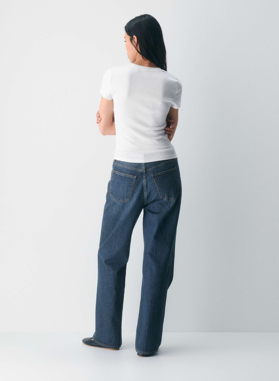 tricou homestretch rib tune alb