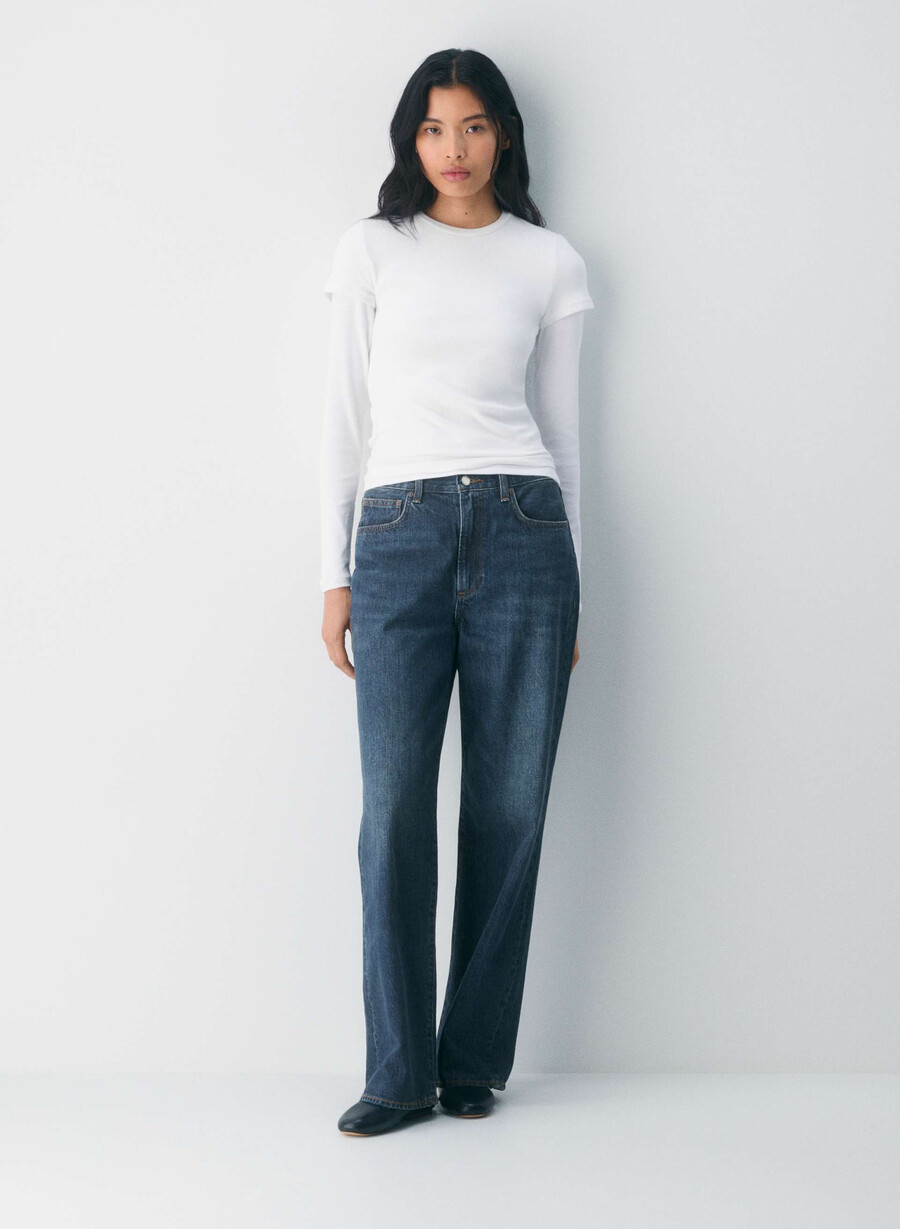 tricou homestretch rib tune alb