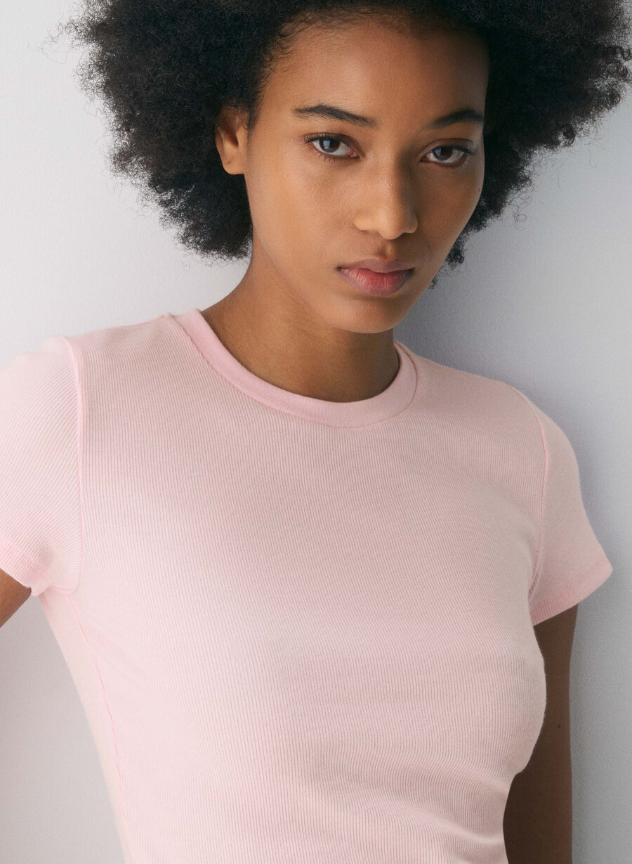 tricou homestretch rib tune roz villa