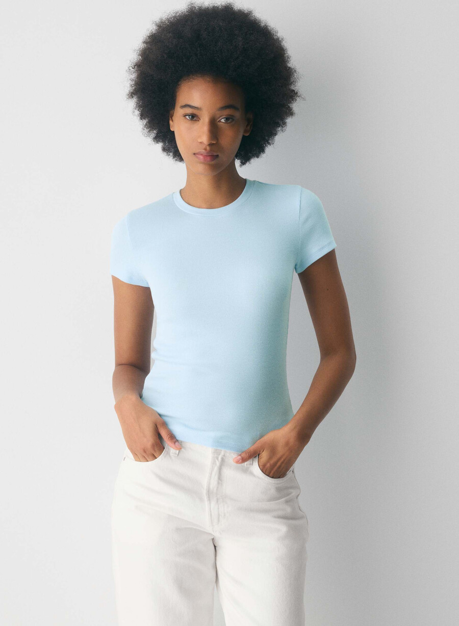 tricou homestretch rib tune villa blue
