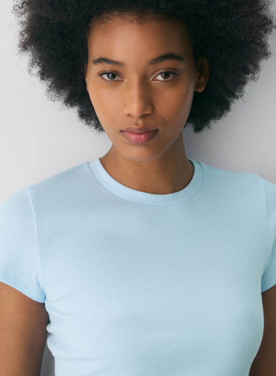 tricou homestretch rib tune villa blue