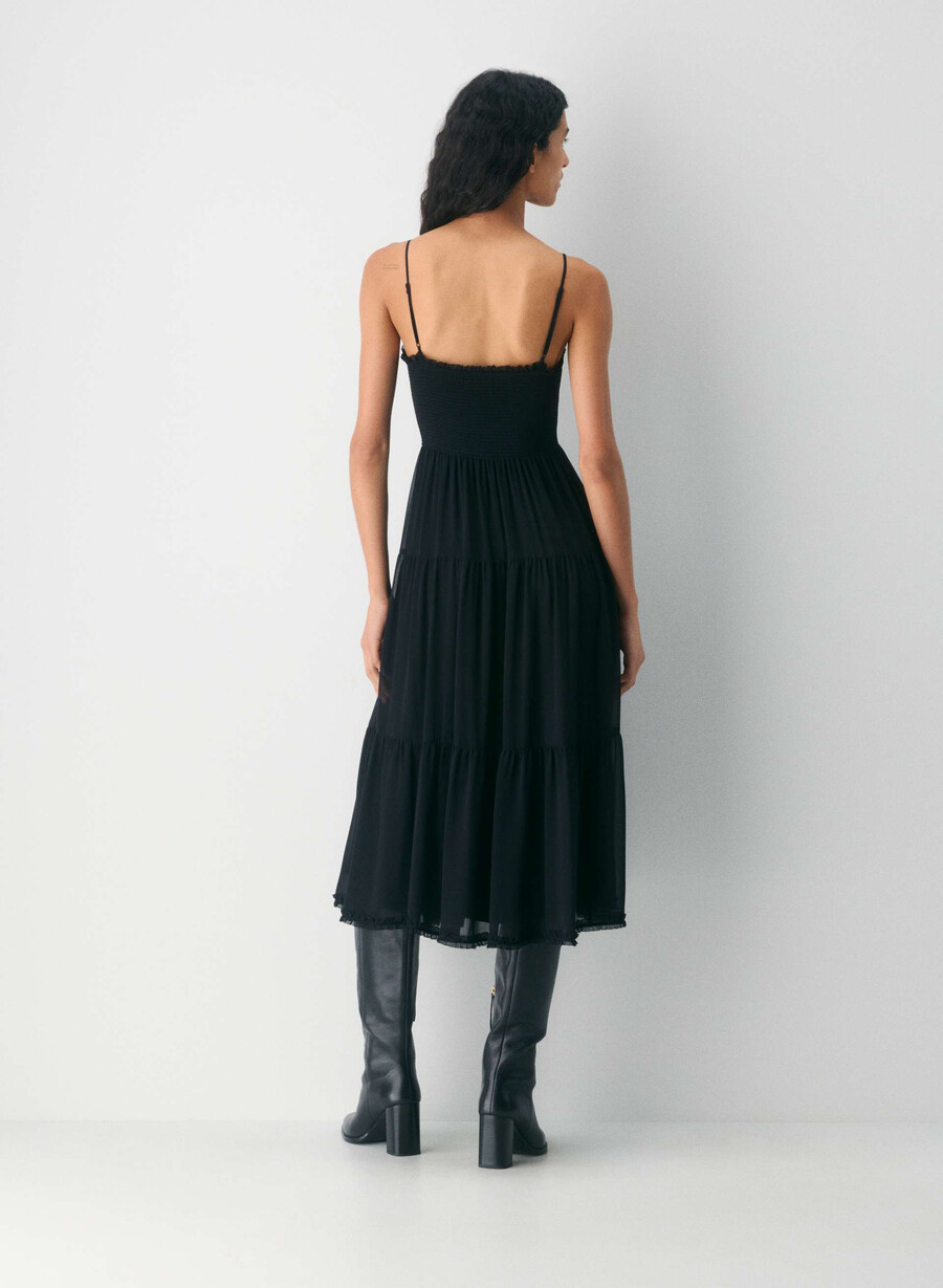 rochie tuberoză neagrĂ