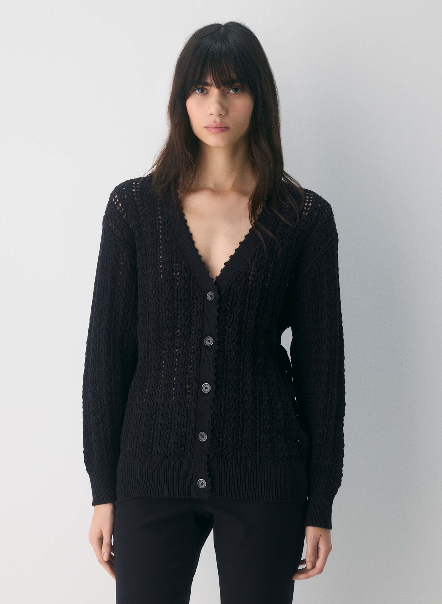 cardigan reverence mesteacĂn deschis