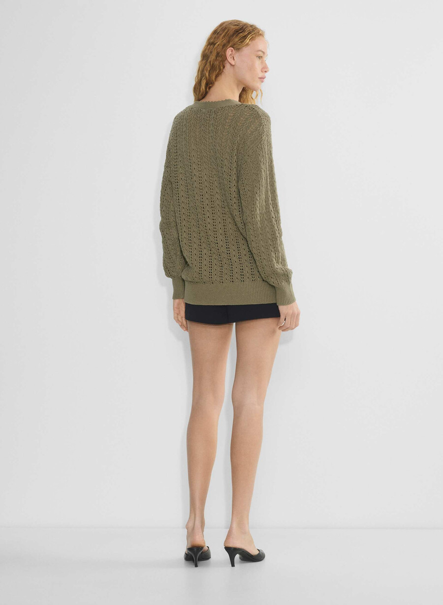 cardigan reverence sundried olive