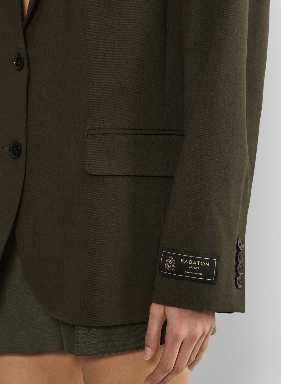 sacou vogue - city wool mĂslin Închis