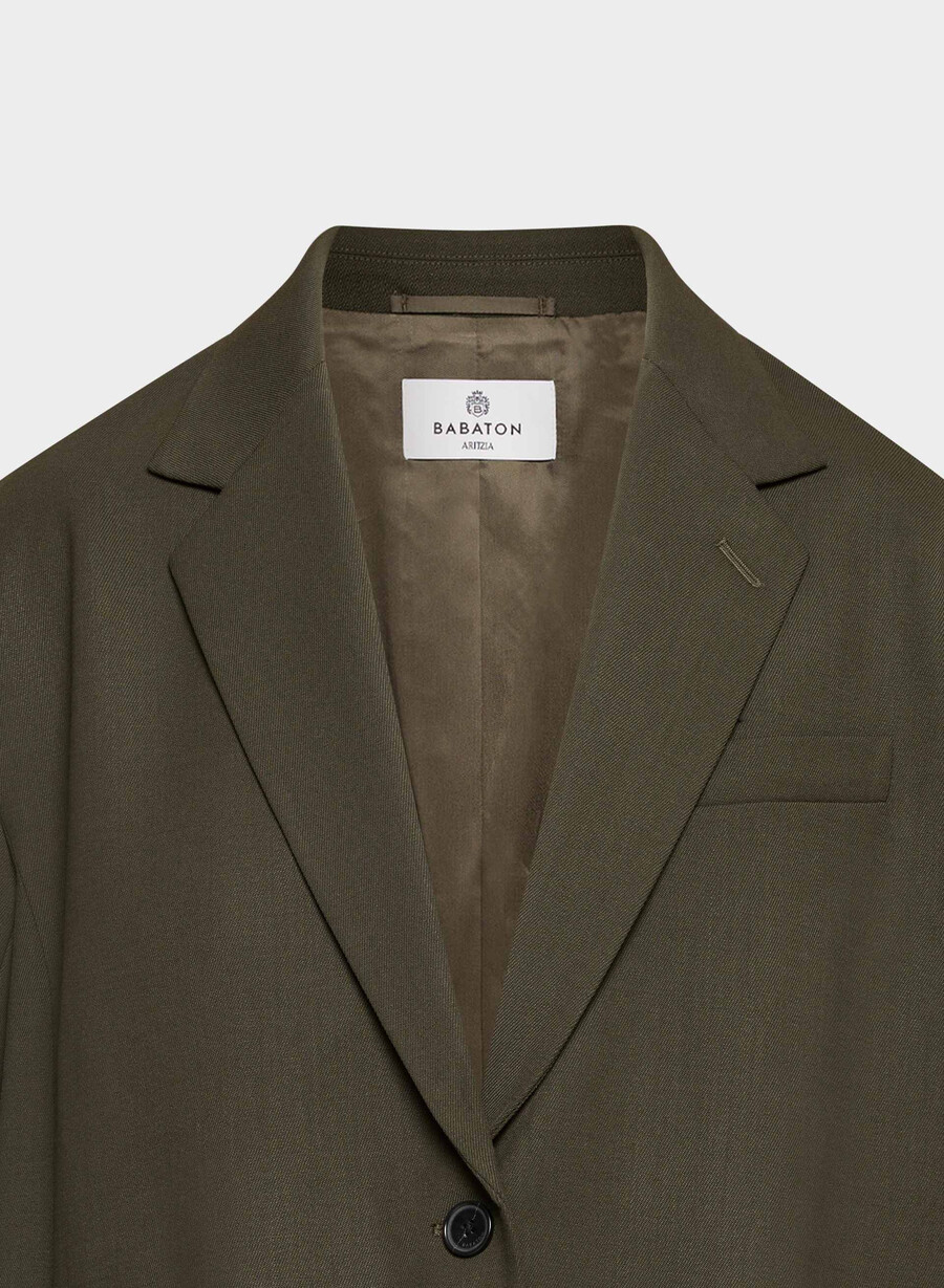 sacou vogue - city wool mĂslin Închis