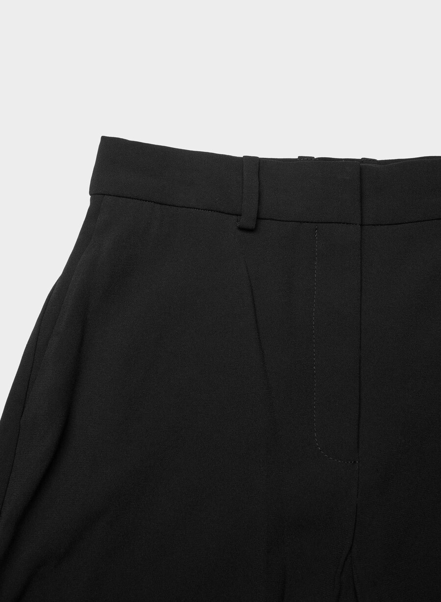 pantaloni scurți mini agency negri