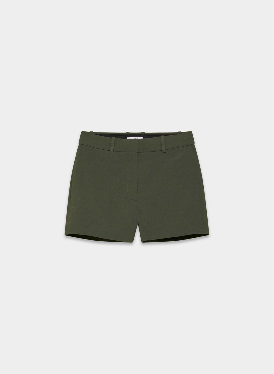pantaloni scurți mini agency dark olive