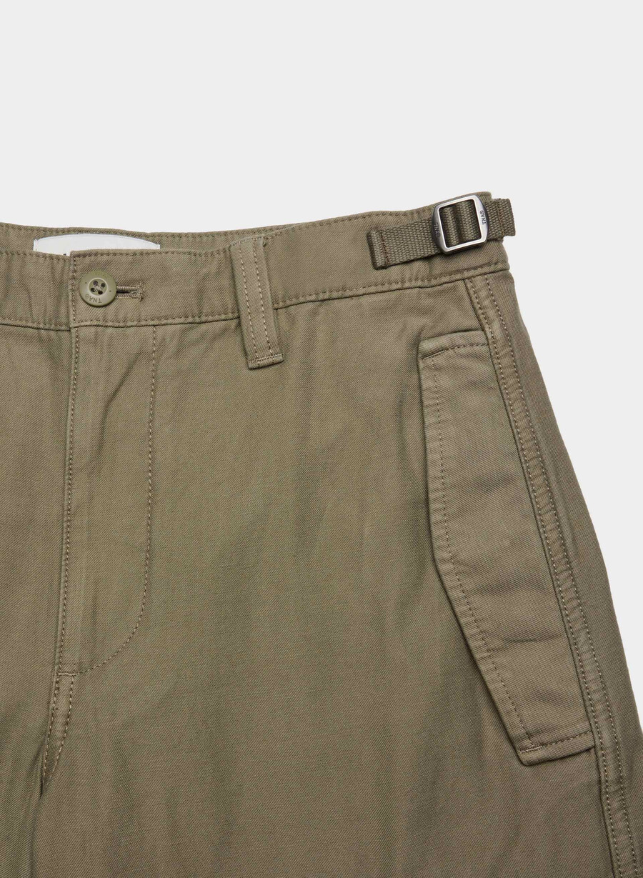 pantaloni cargo supply vintage verde armata