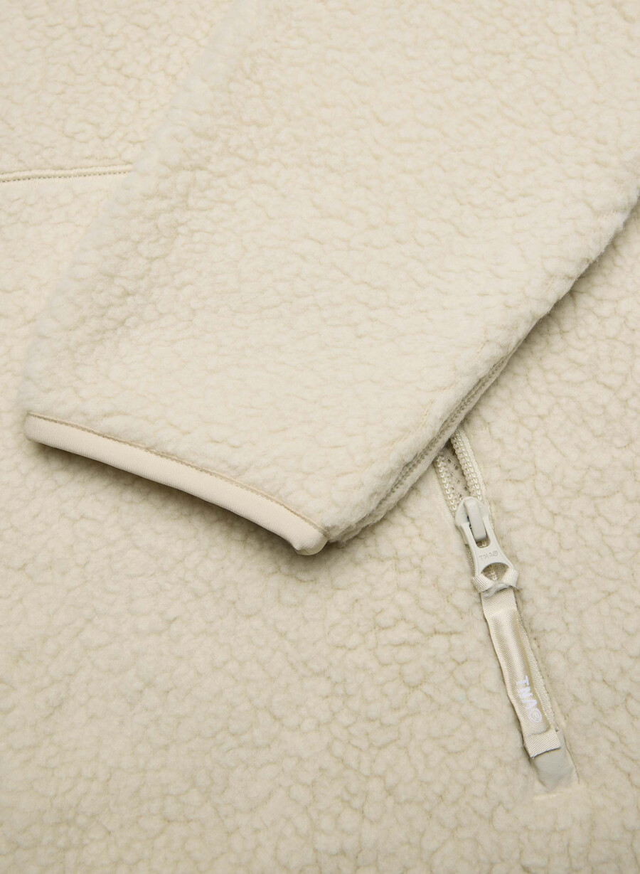 hanorac cu fermoar raglan polartec thermal pro maro intens