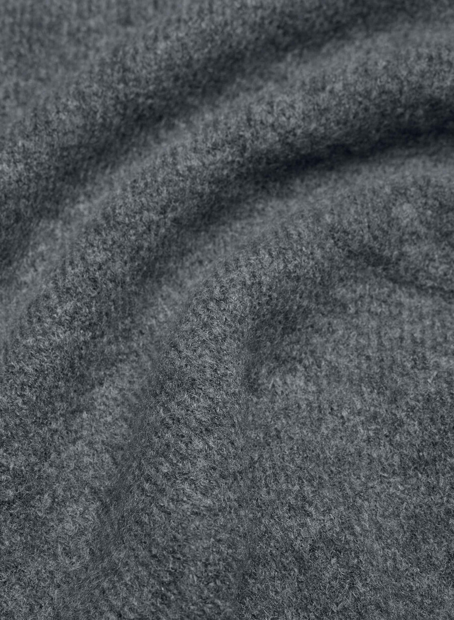 pulover softspoke dear gri închis culoare melanj