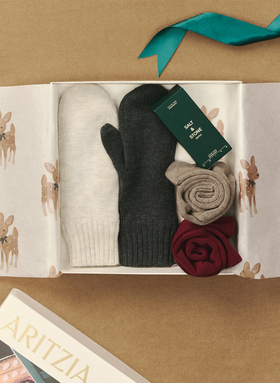mănușă bundle mitten heather light oatmeal