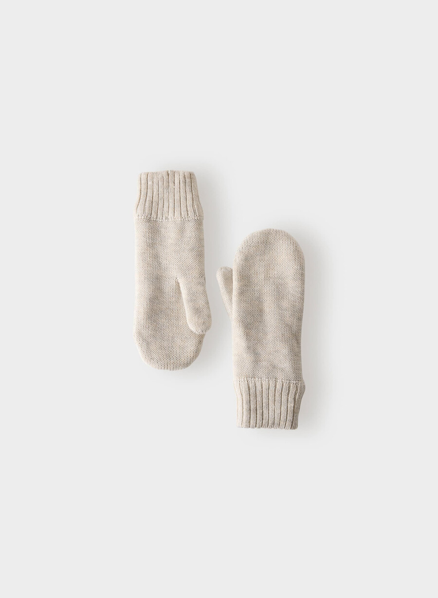 mănușă bundle mitten heather light oatmeal