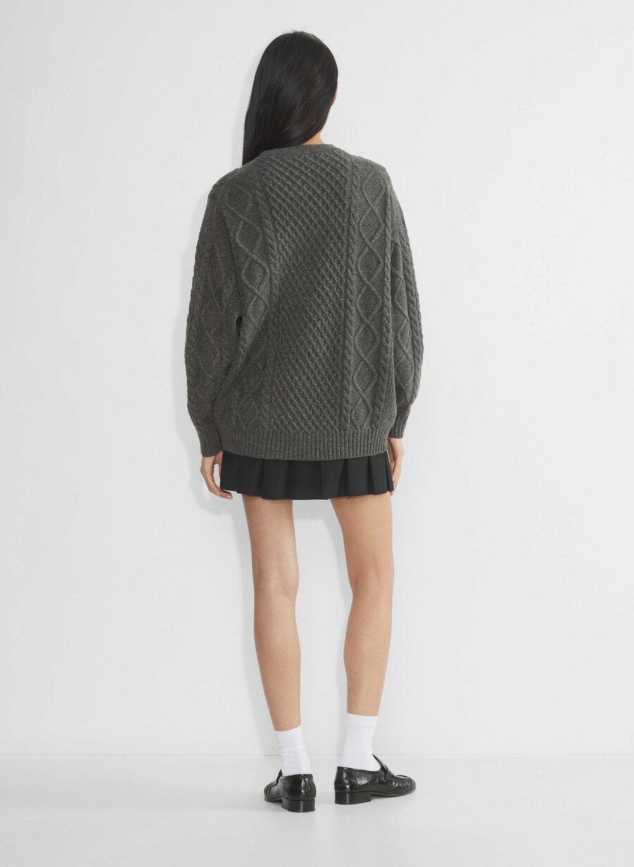 cardigan peggy heather charcoal