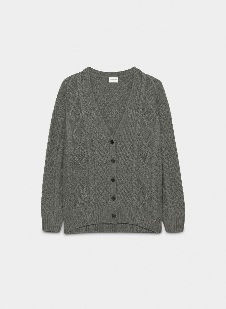 cardigan peggy heather charcoal