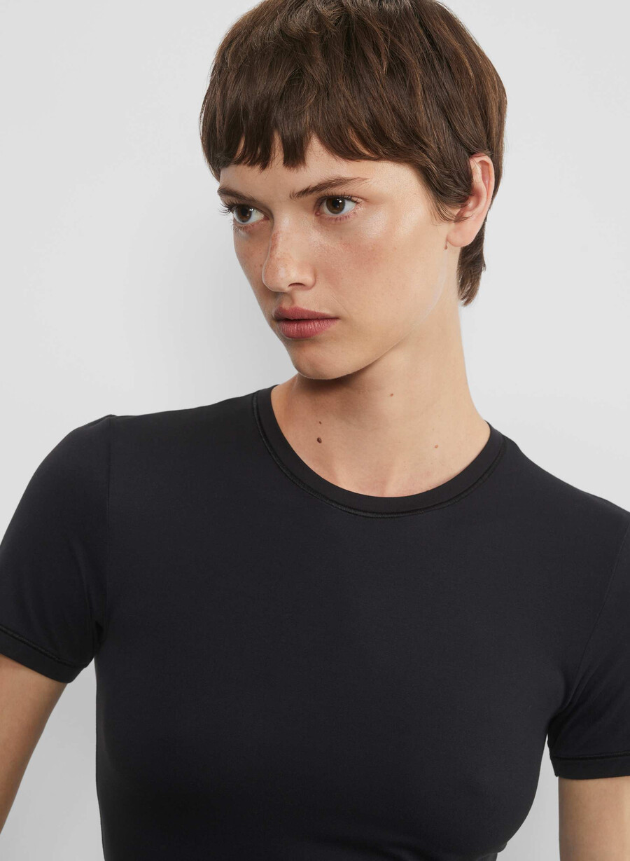 tricou retouch emmer verde-salvie argintiu