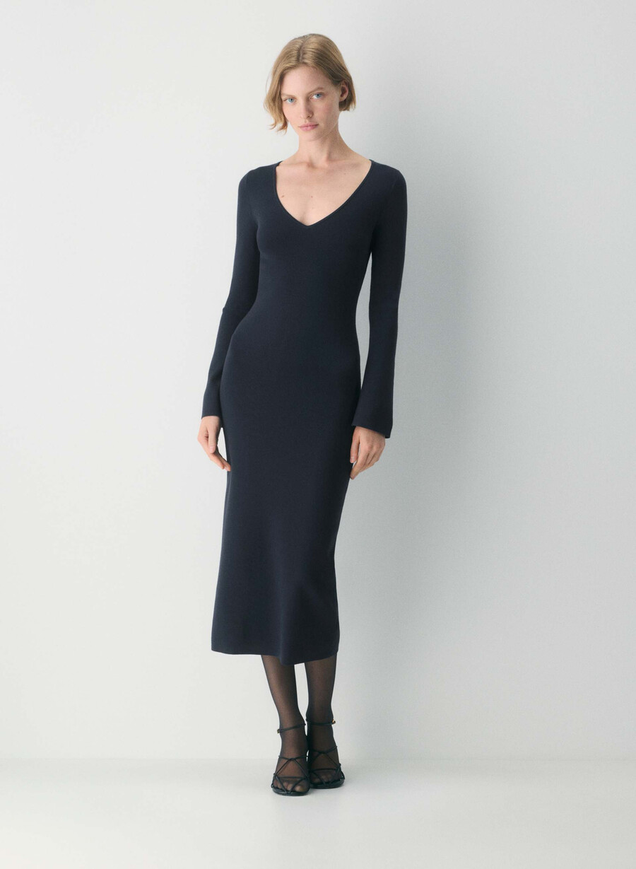 rochie moore dark navy