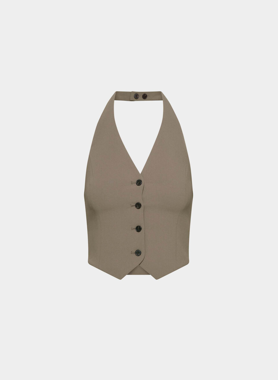 vesta vito - crepette cola taupe