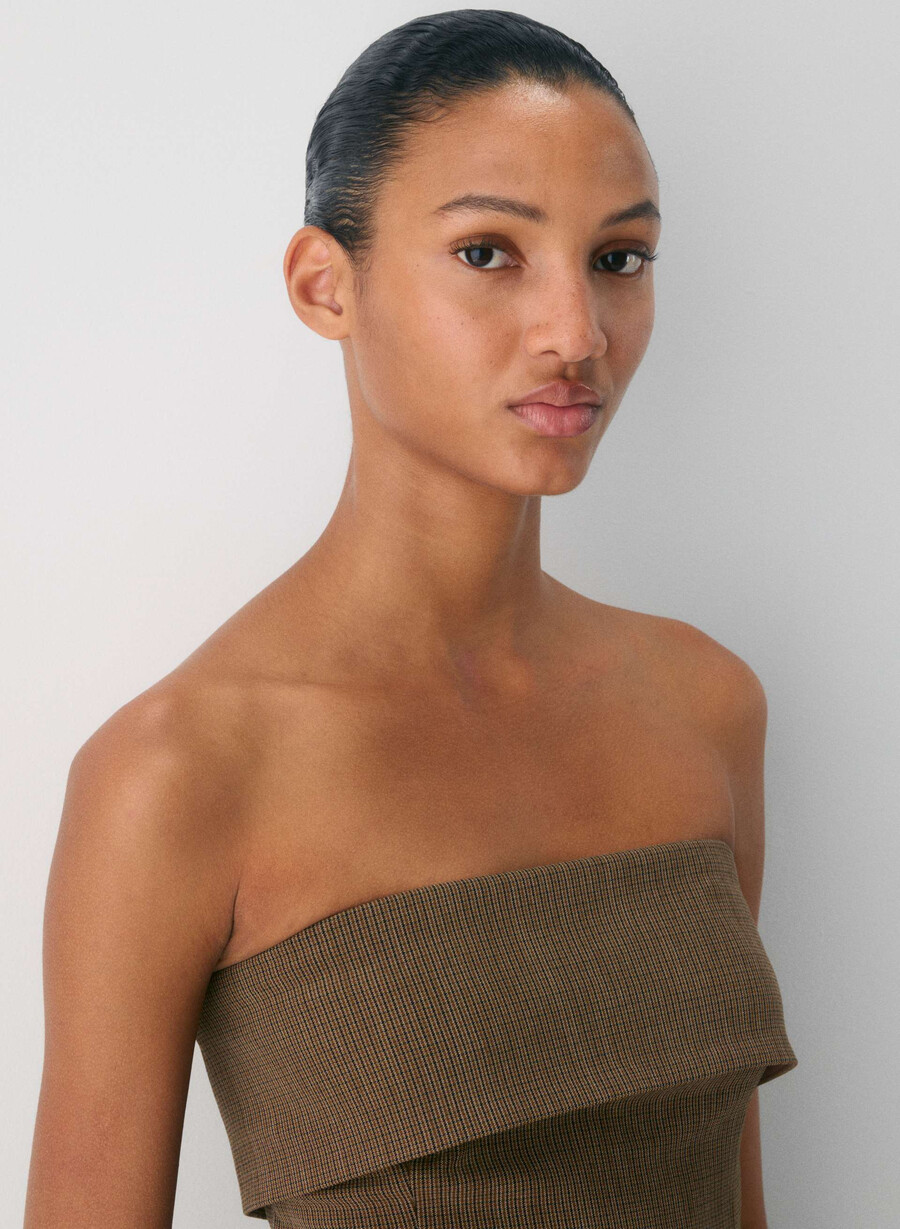 tricou element tube top - ressential kyle check svlmsc b
