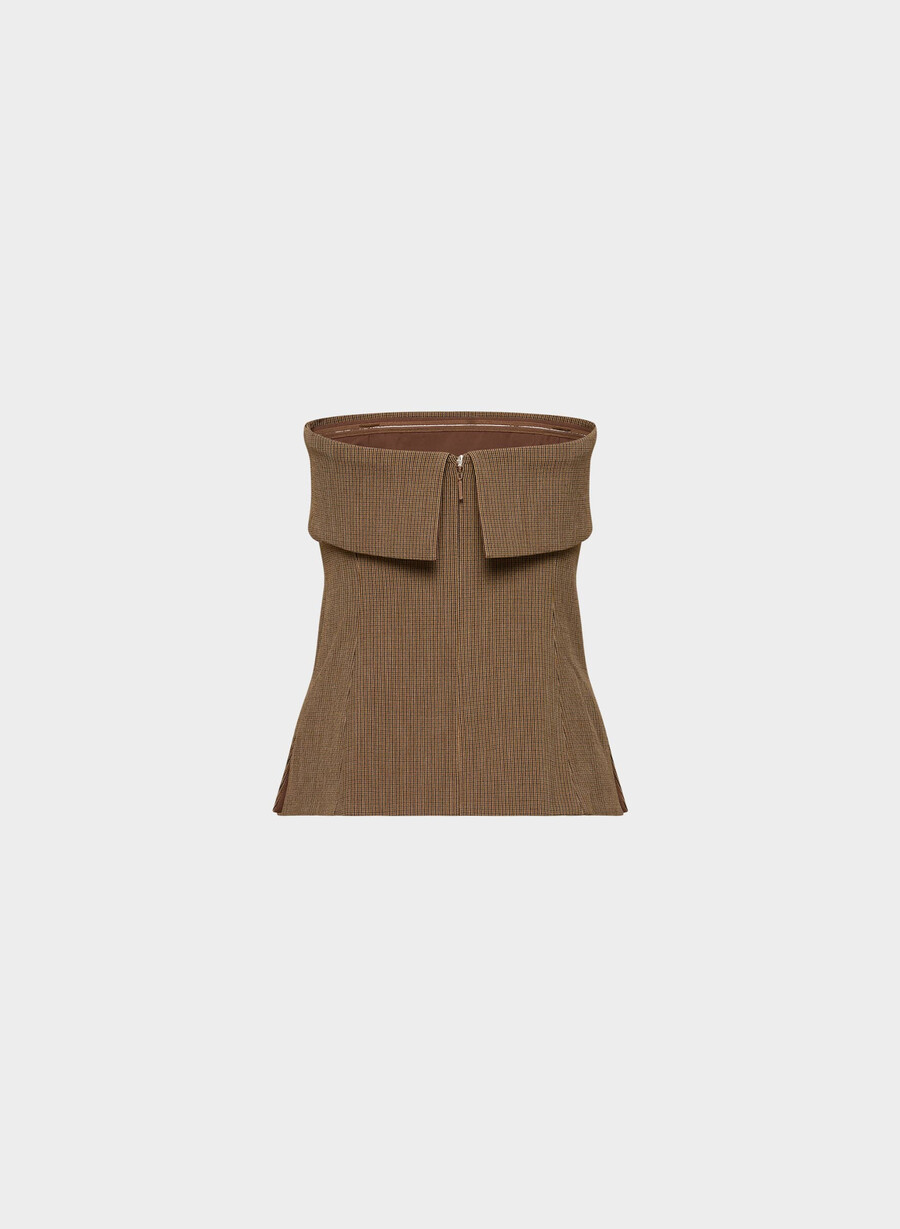 tricou element tube top - ressential kyle check svlmsc b