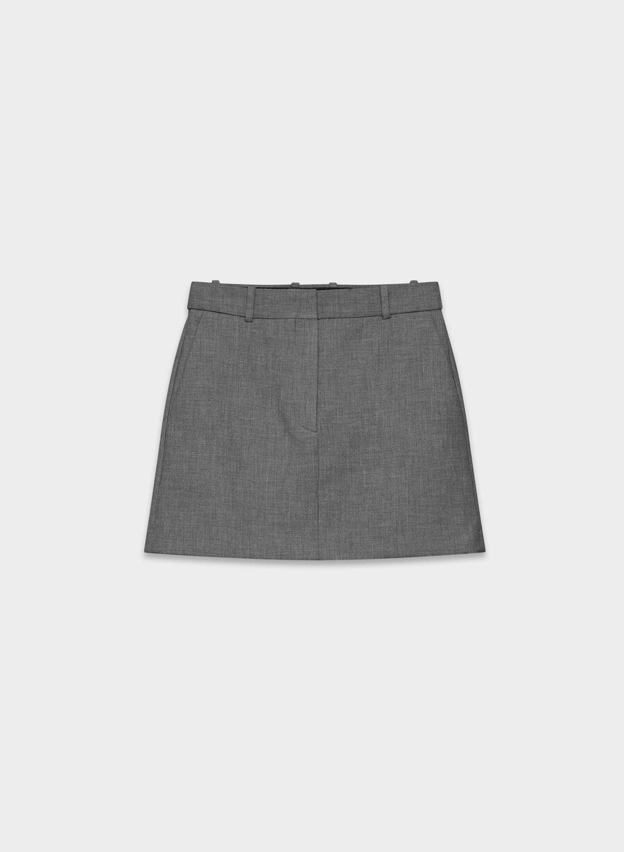 fustă chisel - ressential heather charcoal