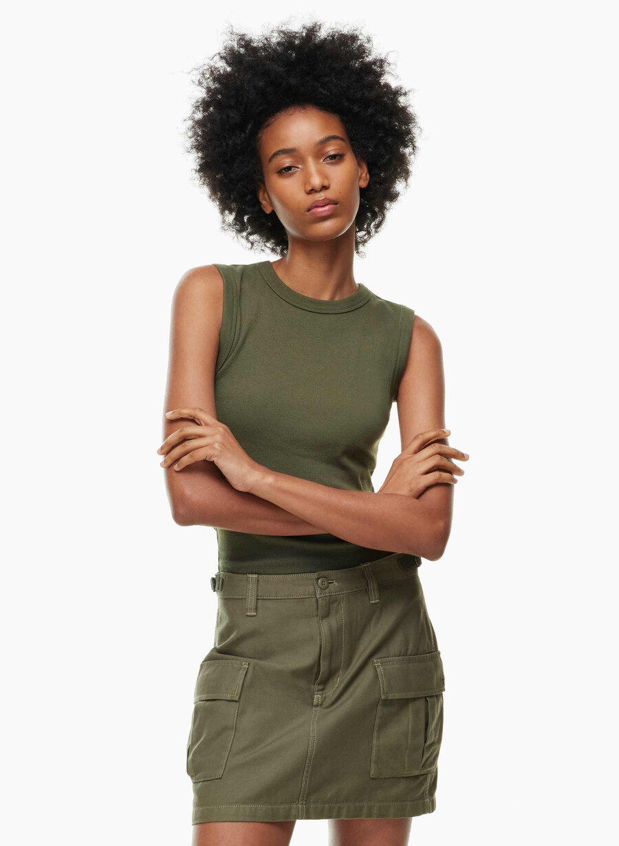 fustă cargo micro supply gd verde armata