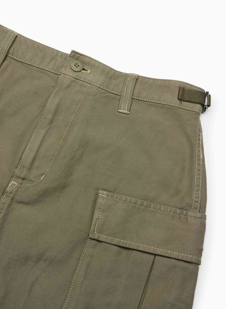 fustă cargo micro supply gd verde armata
