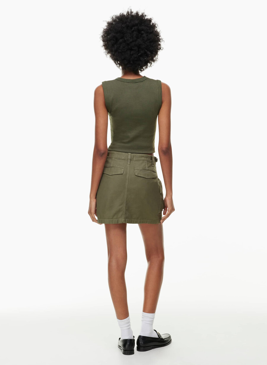 fustă cargo micro supply gd verde armata