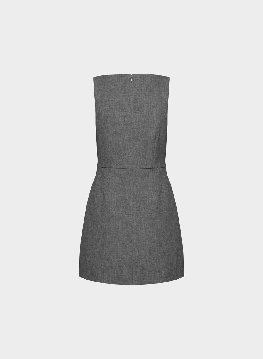 rochie bond - ressential heather charcoal