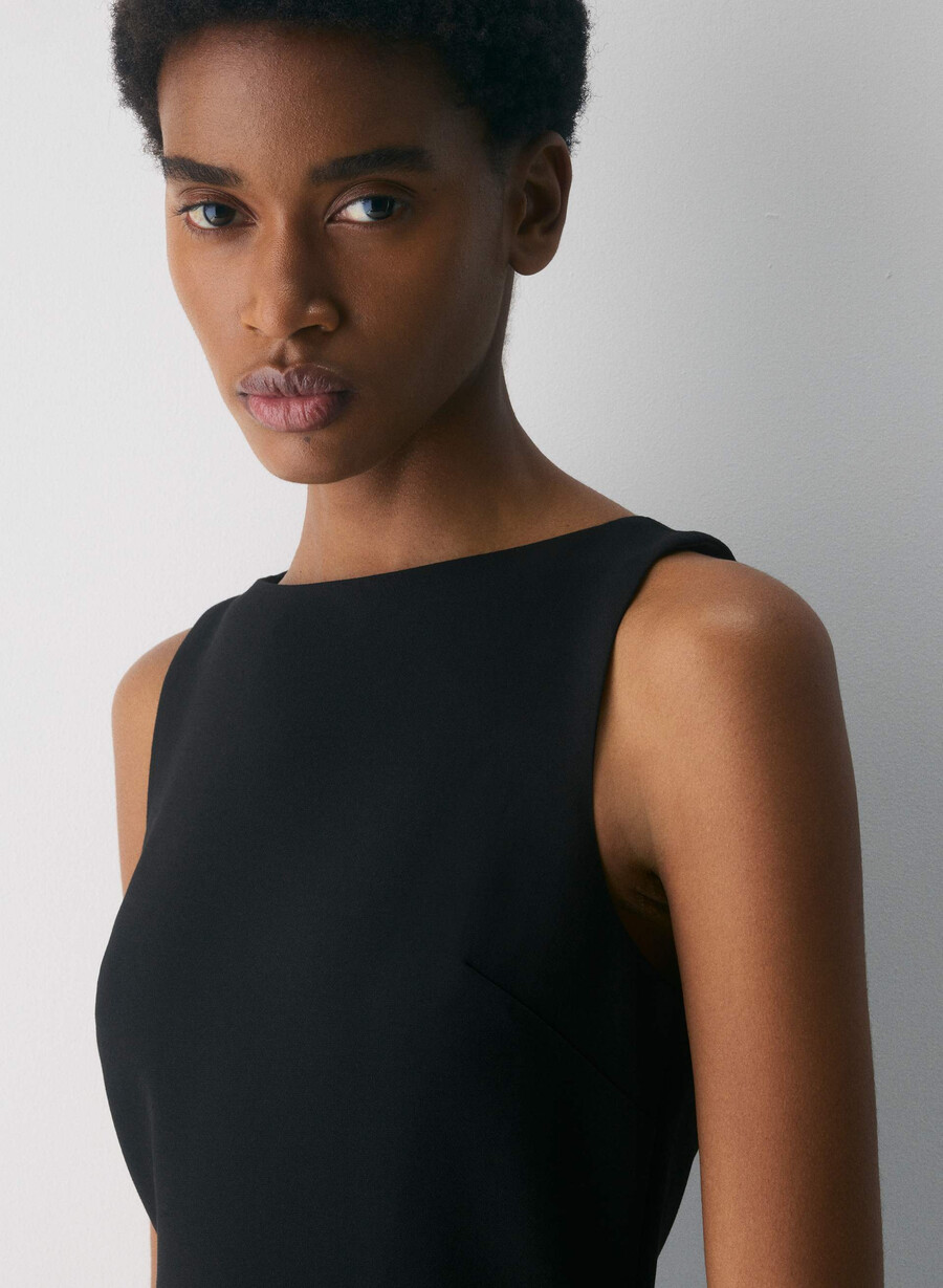 rochie bond - ressential heather charcoal