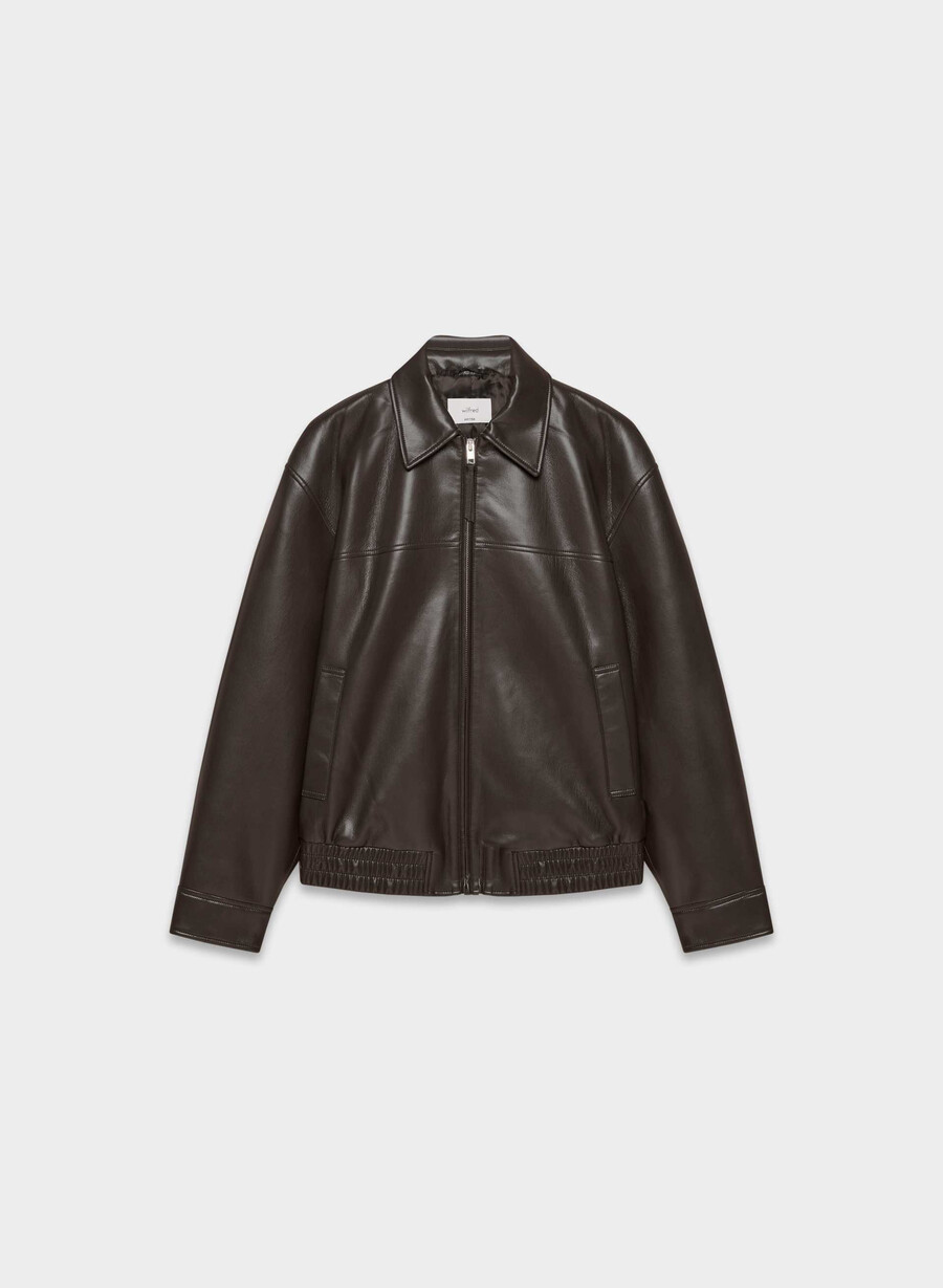 jachetă falcon - piele unreal maro mocha rich