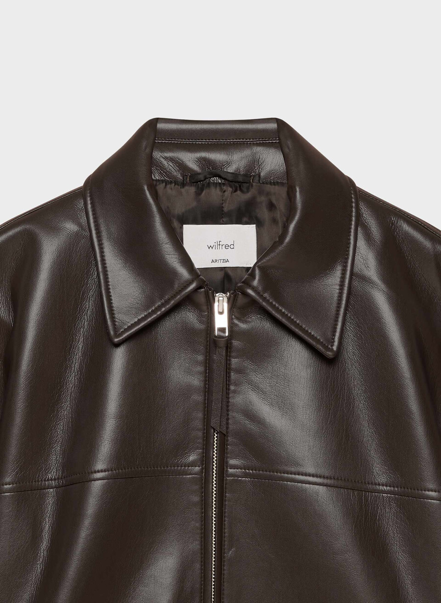 jachetă falcon - piele unreal maro mocha rich