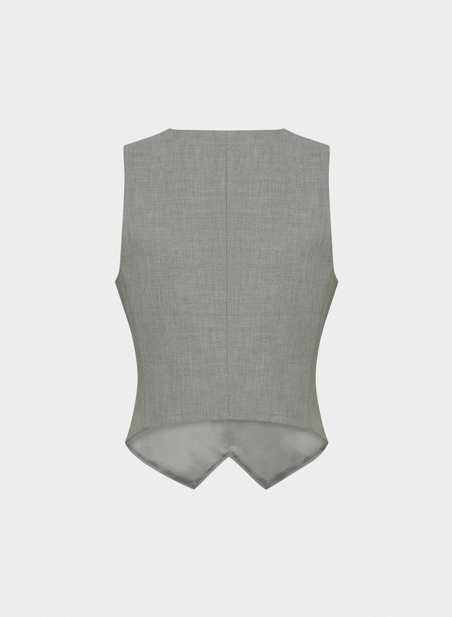 vestă deniro - ressential heather gri Închis