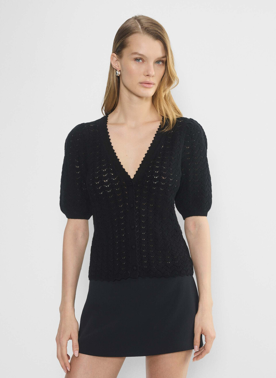 cardigan fika negru