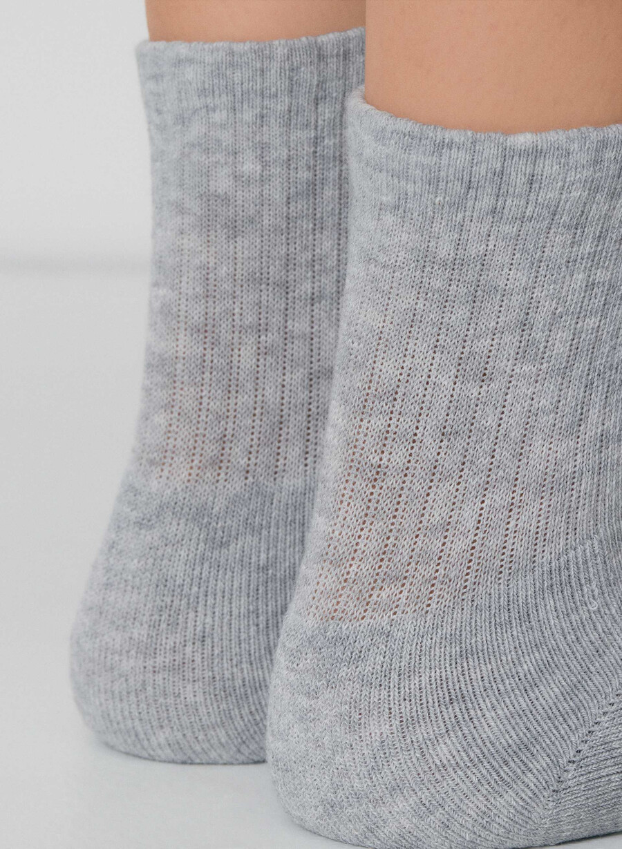 Șosete până la gleznă cele mai bune din lume set de 5 heather chrome
