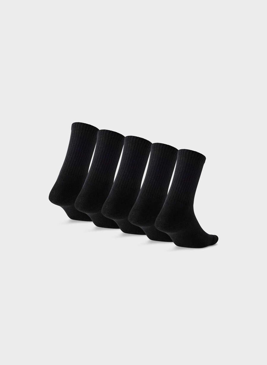 Șosete sport best-ever crew pachet de 5 negre