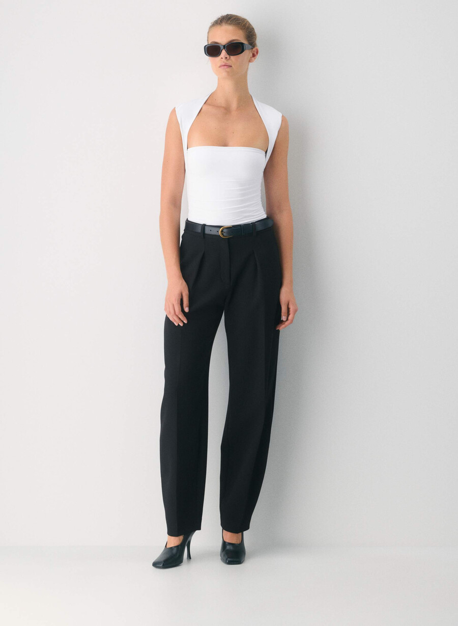 top original contour flourish alb brillant