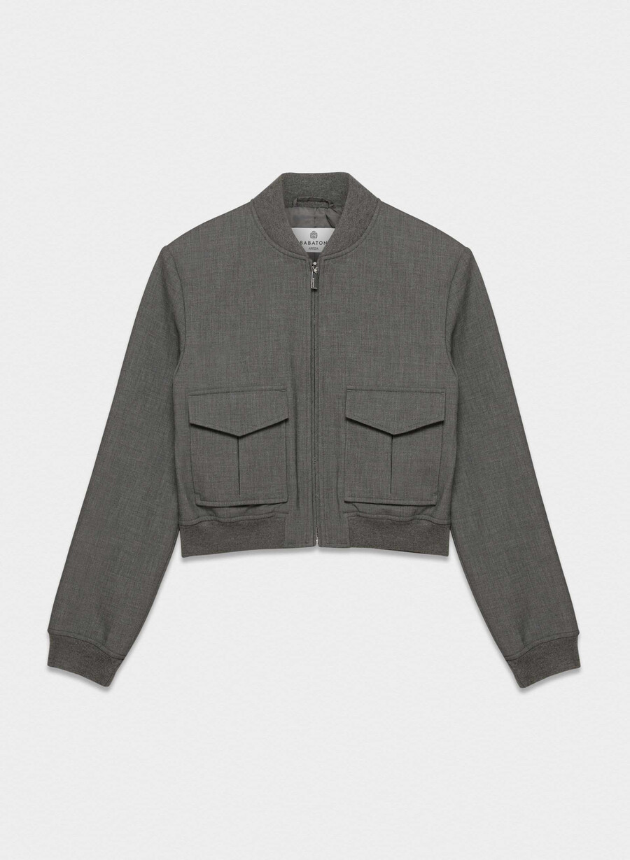 bomber succession - ressential heather charcoal