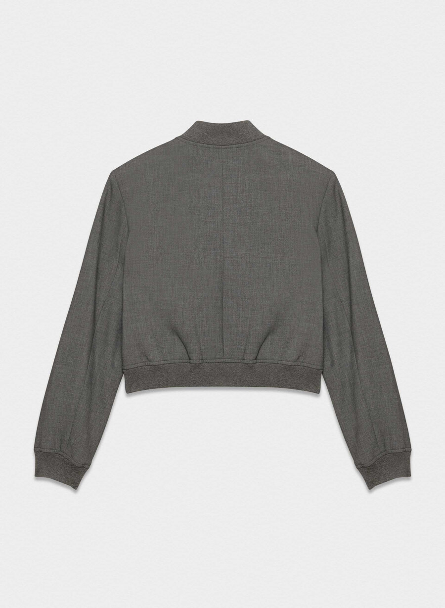 bomber succession - ressential heather charcoal