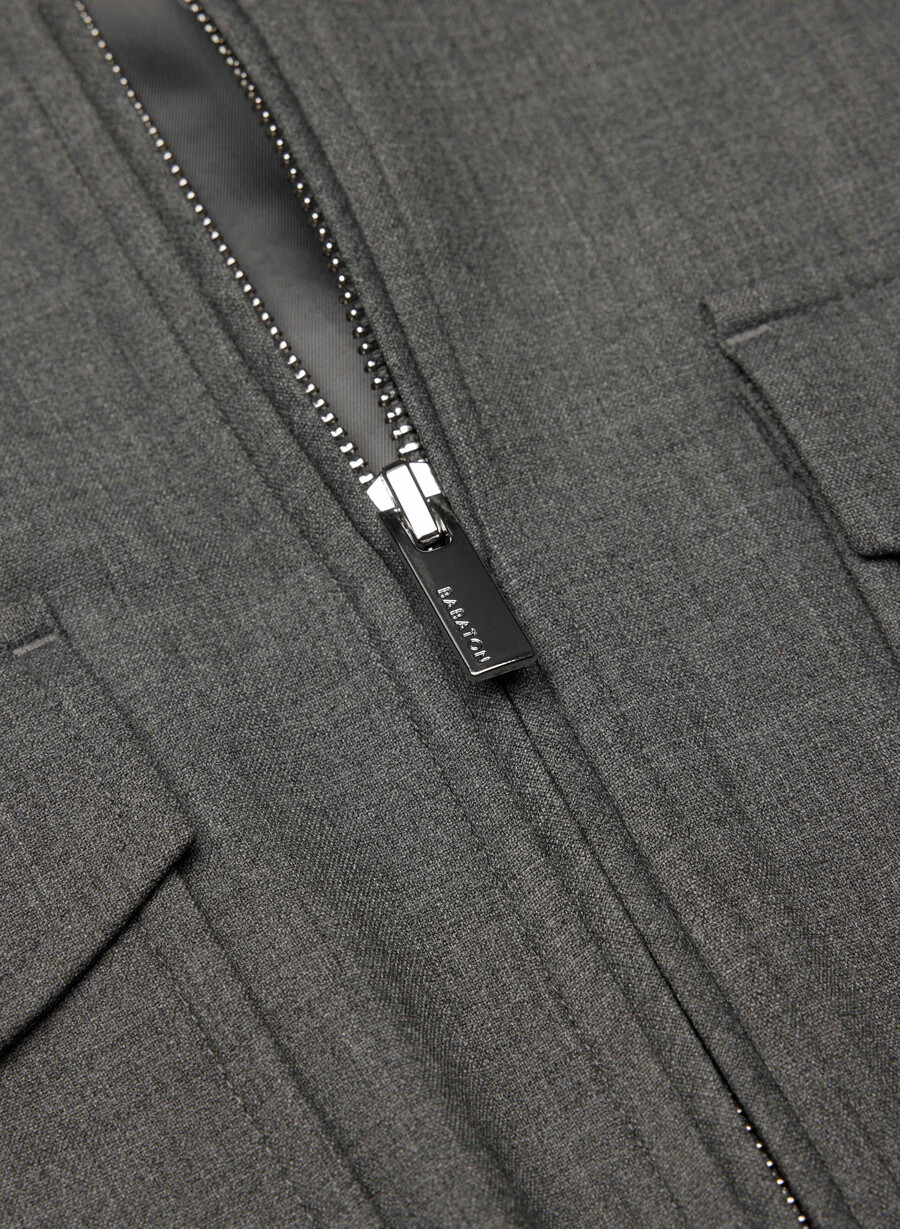 bomber succession - ressential heather charcoal