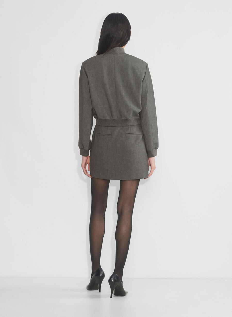 bomber succession - ressential heather charcoal
