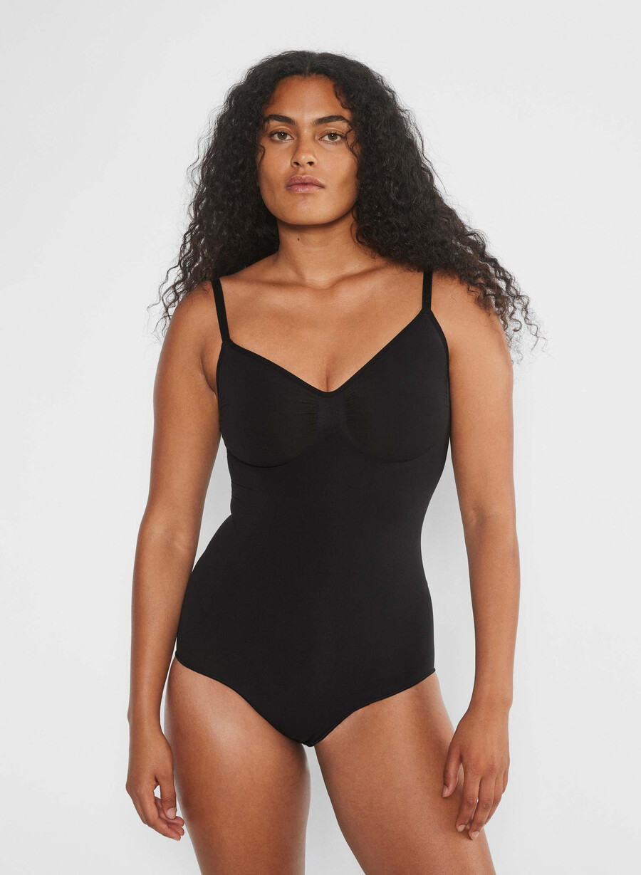 body shapeenhance fără cusături pentru tot fundul negru