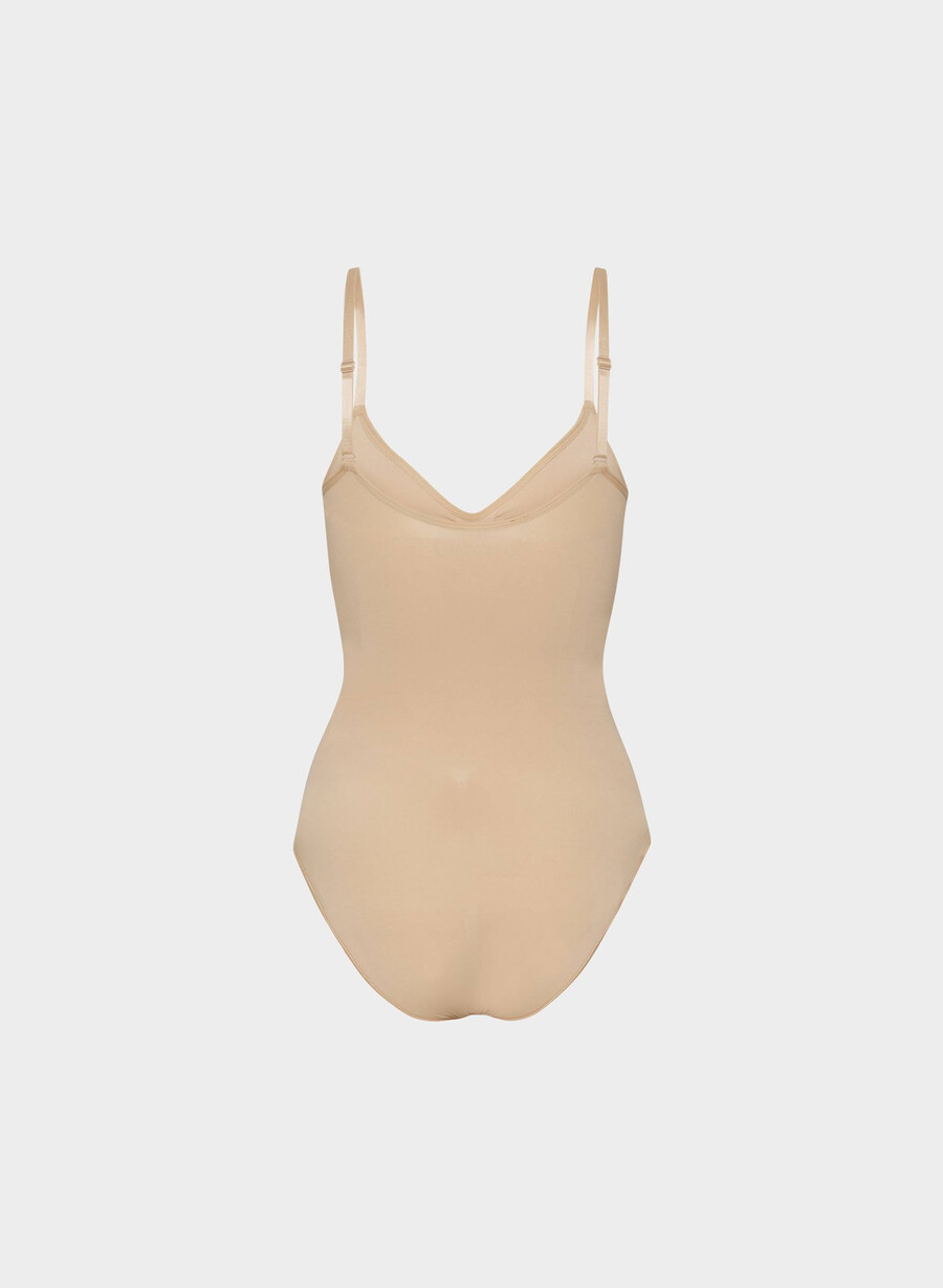 body shapeenhance fără cusături pentru tot fundul culoare maro deschis