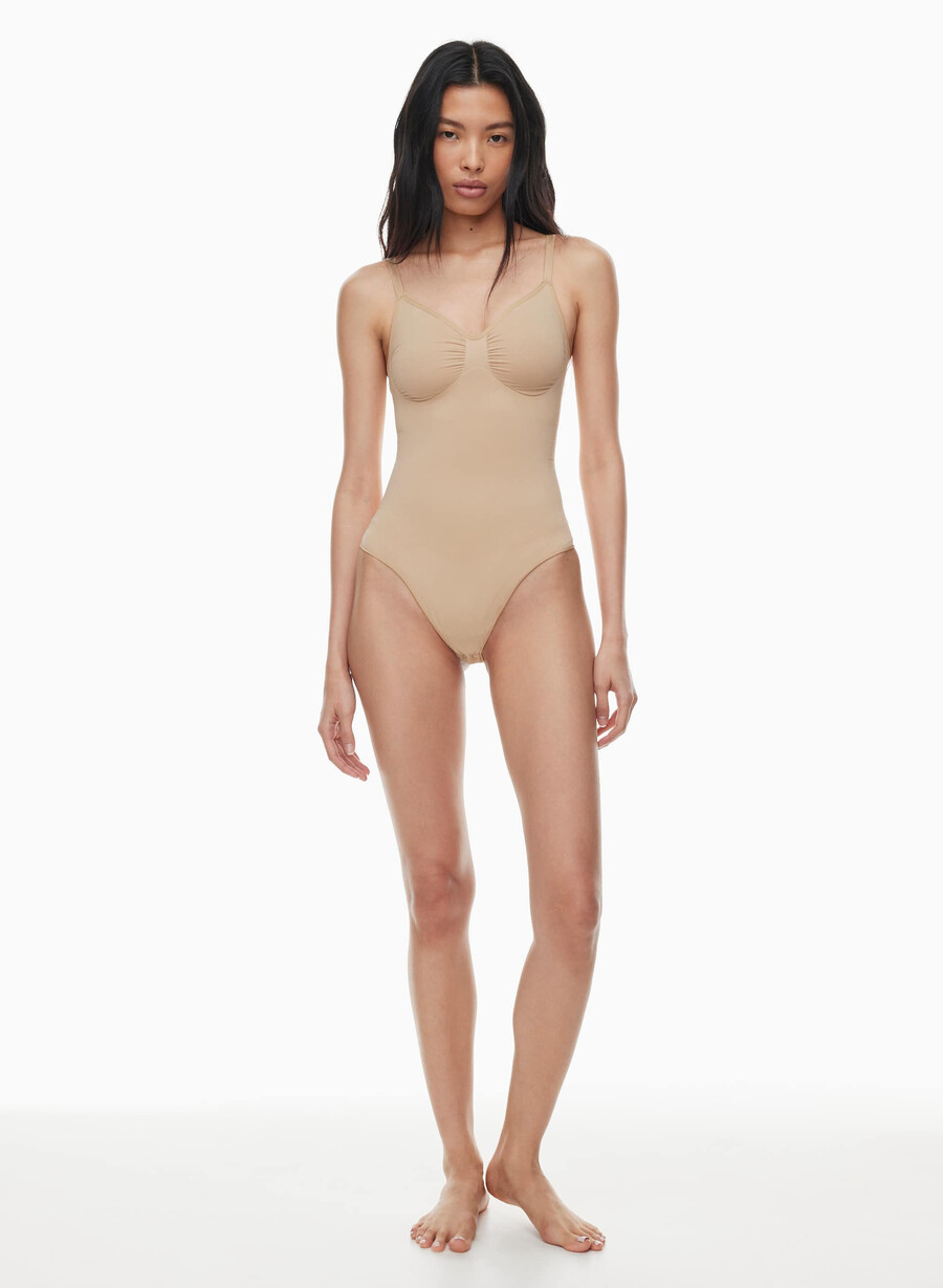 body tanga shapeenhance culoare maro deschis