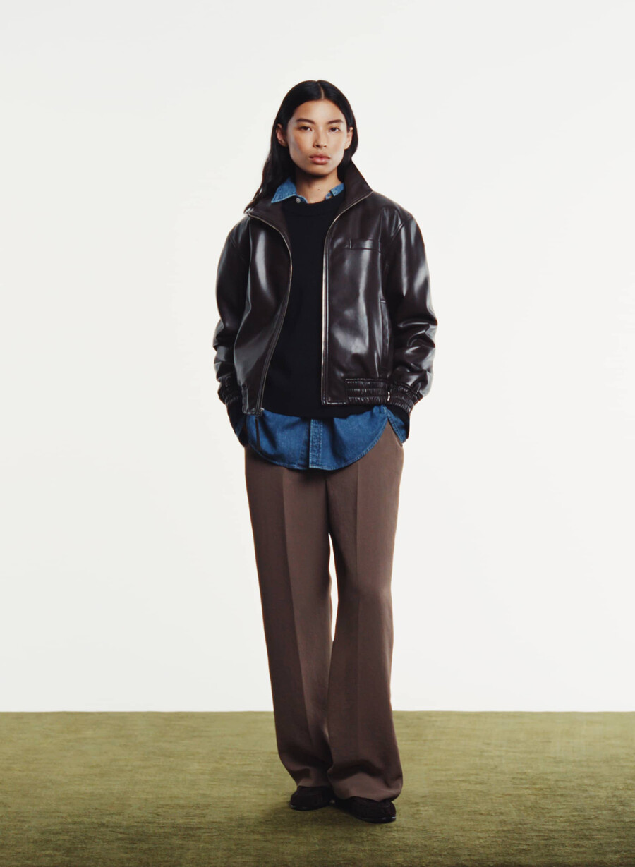 pantalonii limitless - crepette nomad taupe