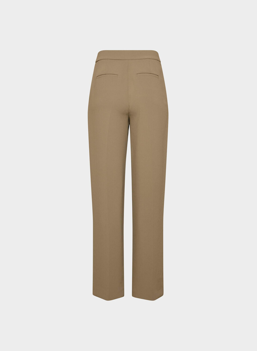 pantalonii limitless - crepette folio maro